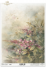 dekoracyjne wzory, motywy kwiatowe, bukiet kwiatów, Ogród Muz, Garden of Muses * Mulberry decoupage paper FPA1005, decorative patterns, floral motifs, bouquet of flowers, Garden of Muses *Seria Garden of Muses